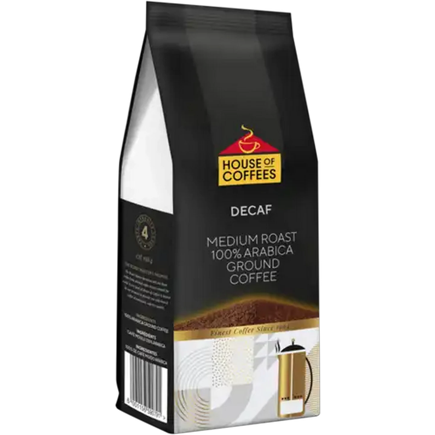 Image of House of Coffees Decaf Ground Arabica Coffee 250g