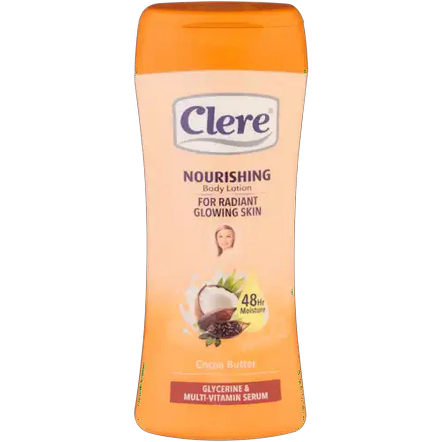 Image of Clere Triple Glycerine Enriched Cocoa Butter Nourishing Body Lotion Bottle 400ml