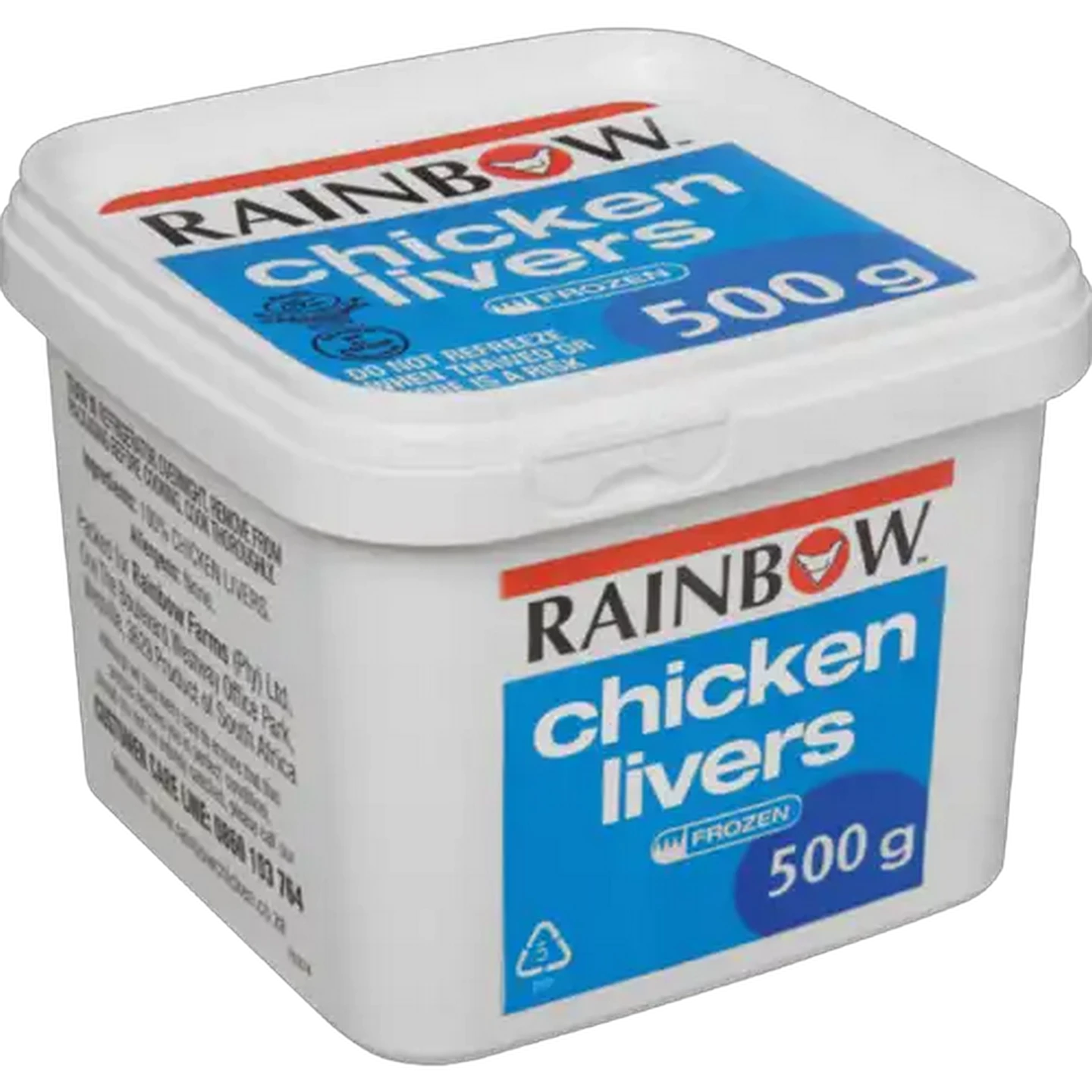 Image of RAINBOW Frozen Chicken Livers 500g
