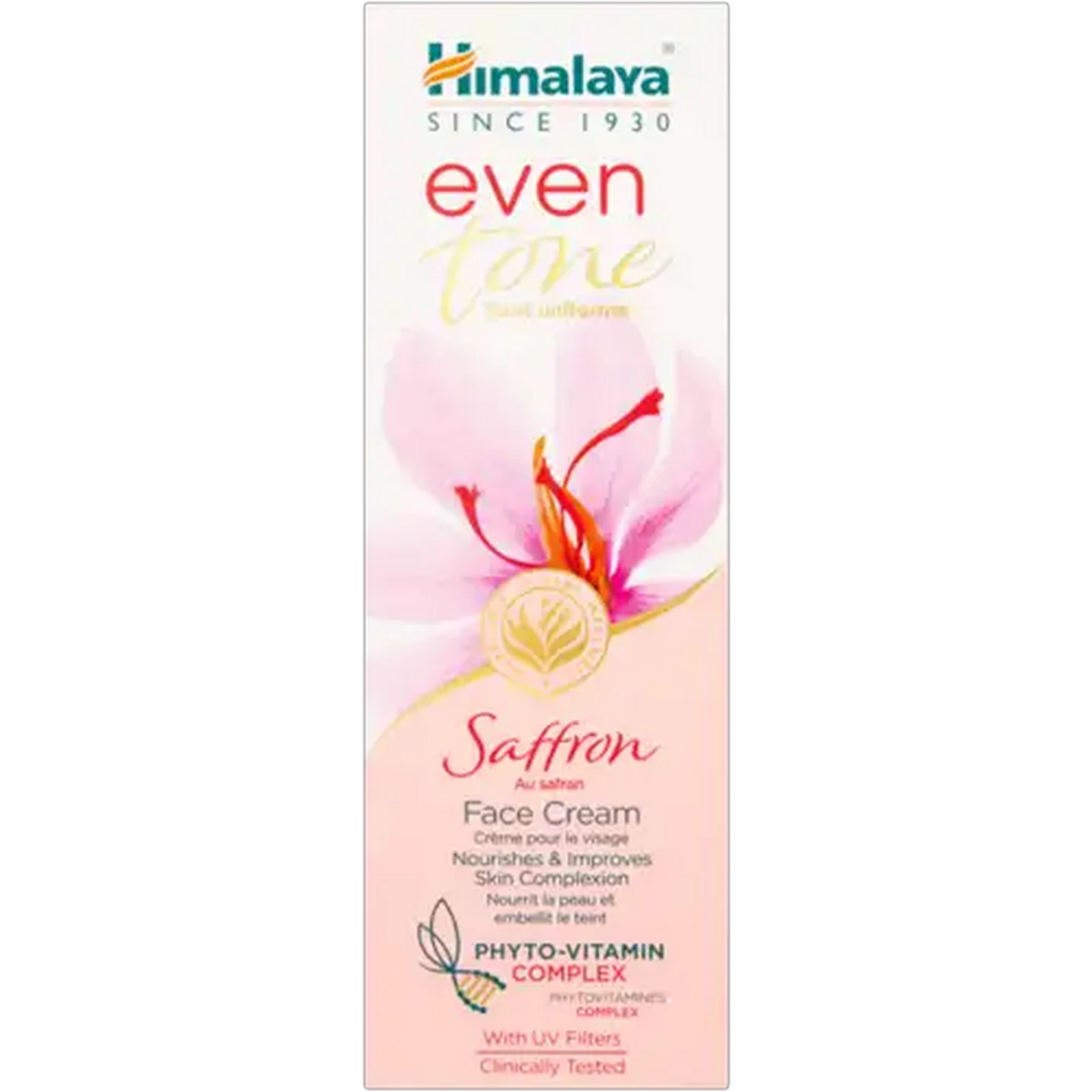 Image of Himalaya Even Tone Saffron Face Cream 50g