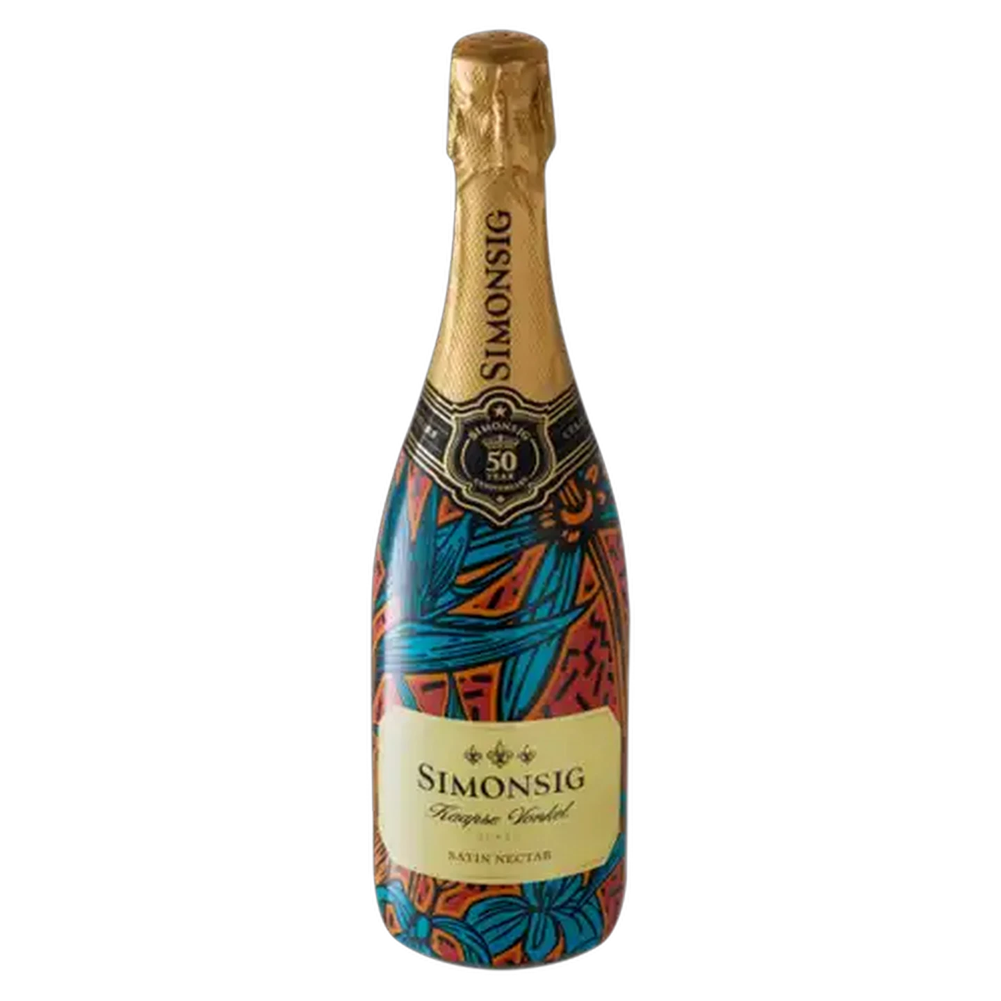 Image of Simonsig Kaapse Vonkel Satin Nectar Cap Classique Bottle 750ml