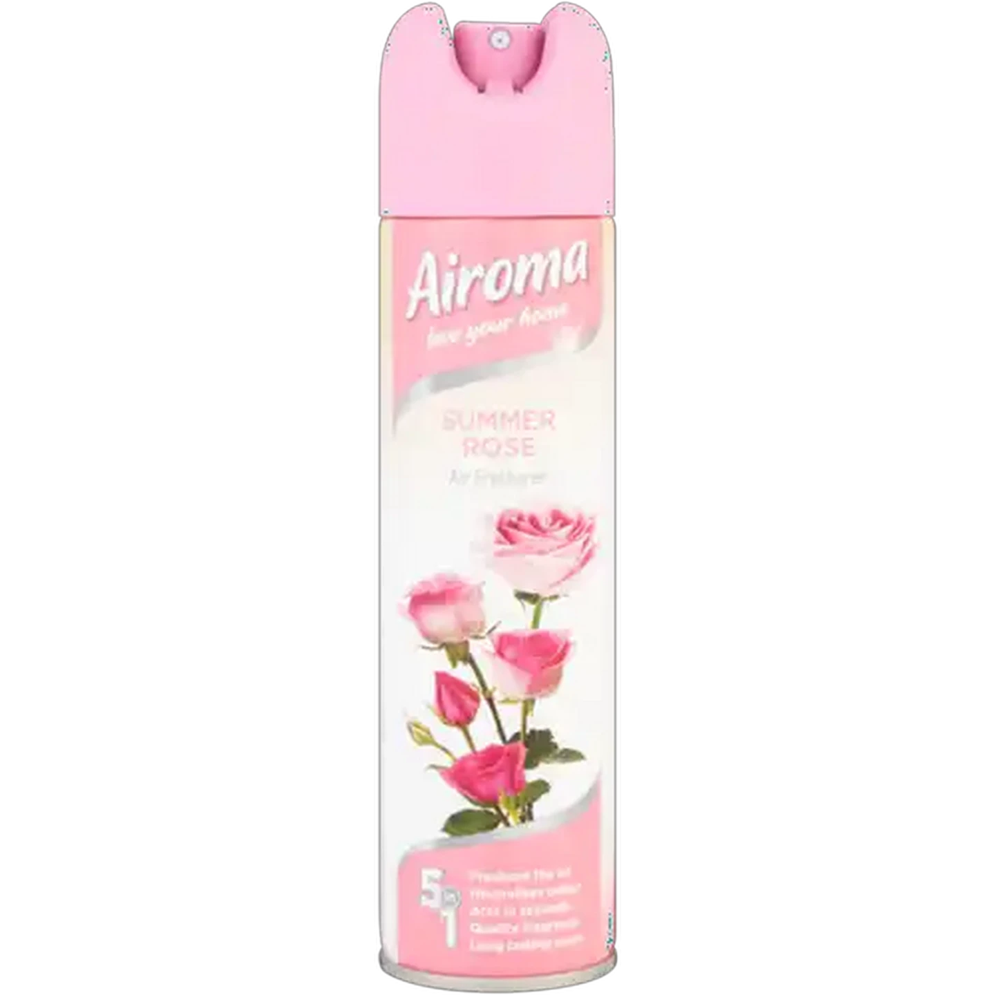 Image of Airoma Summer Rose Air Freshener Aerosol 210ml