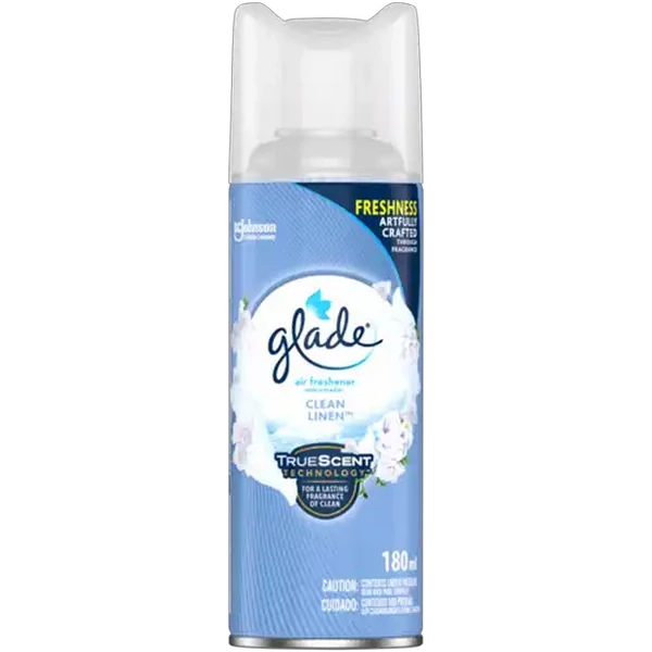 Glade Clean Linen Air Freshener 180ml