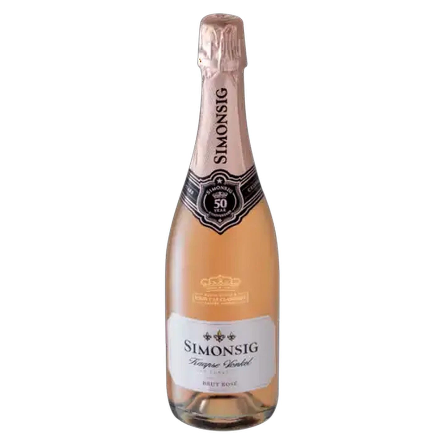 Image of Simonsig Kaapse Vonkel Brut Rosé Cap Classique Bottle 750ml