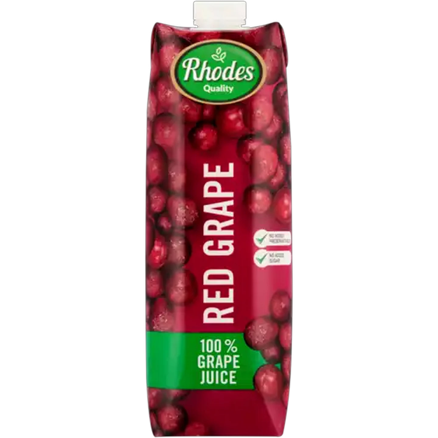 Image of Rhodes Quality 100% Red Grape Juice 1L