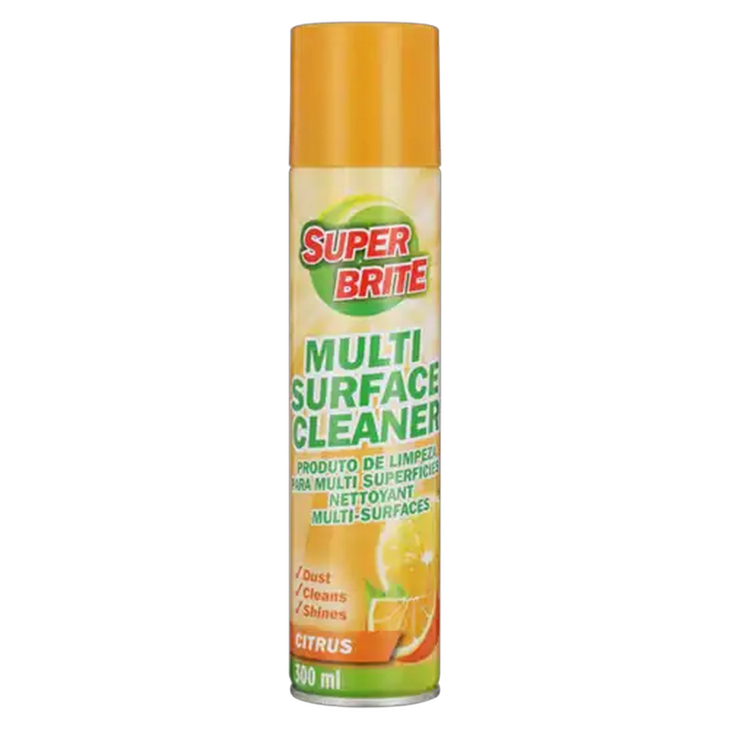 Image of Super Brite  Citrus Scented Multisurface Cleaner Spray Can 300ml
