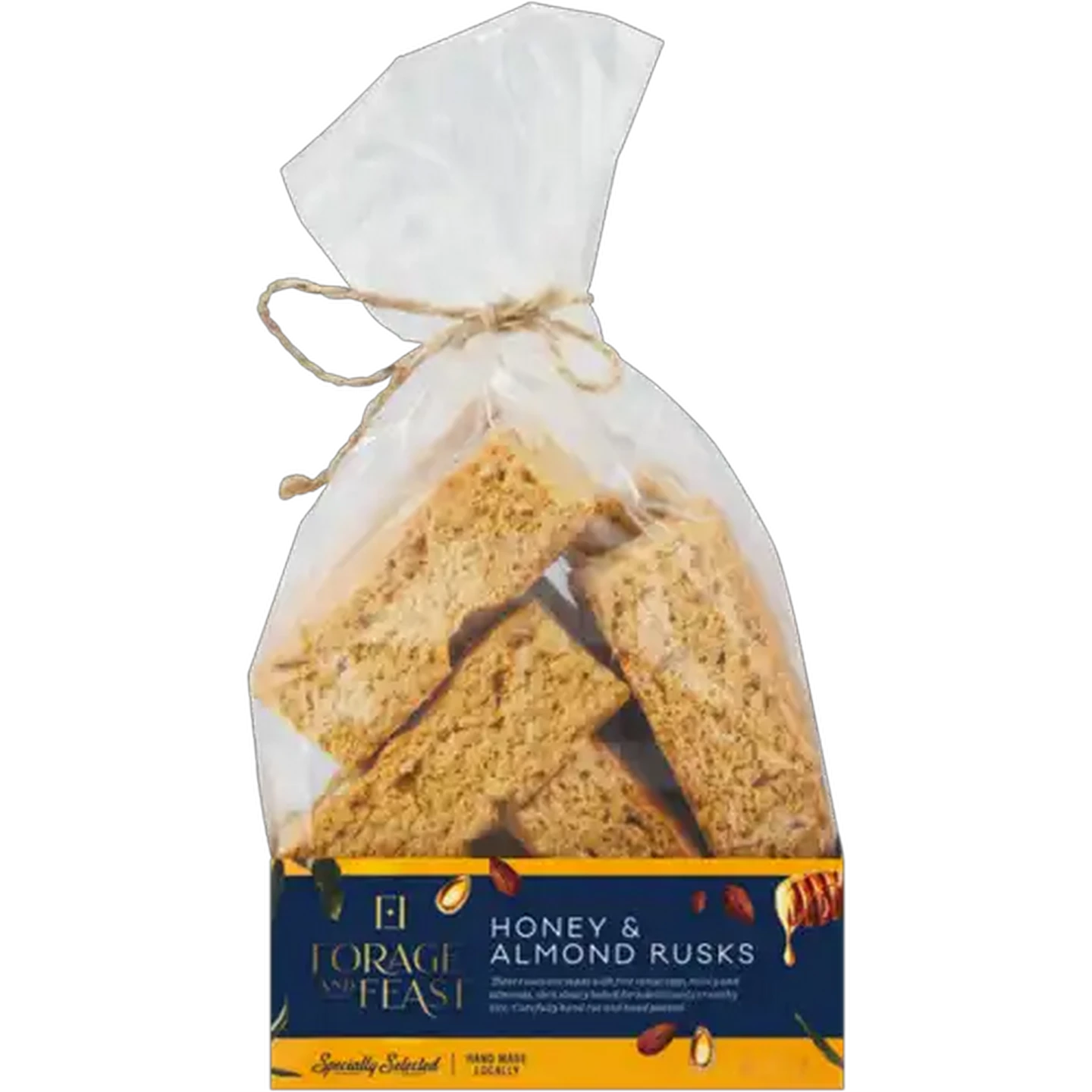 Image of Forage And Feast Honey & Almond Rusks 400g