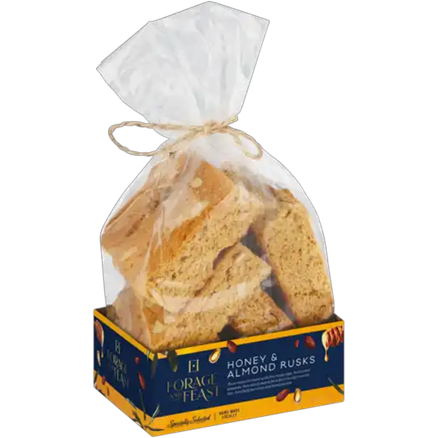 Image of Forage And Feast Honey & Almond Rusks 400g