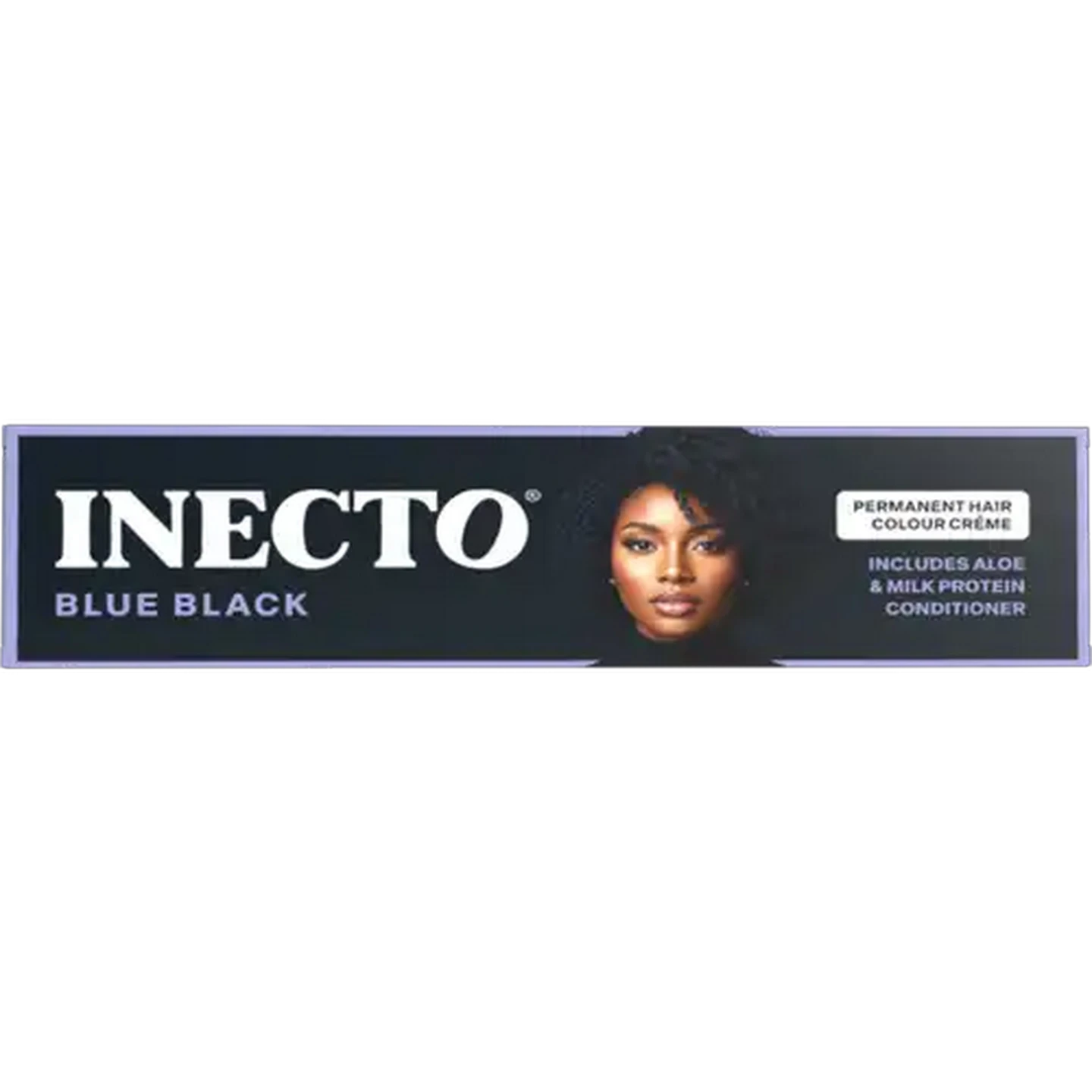 Image of Inecto Blue Black Permanent Hair Colour Créme 50ml