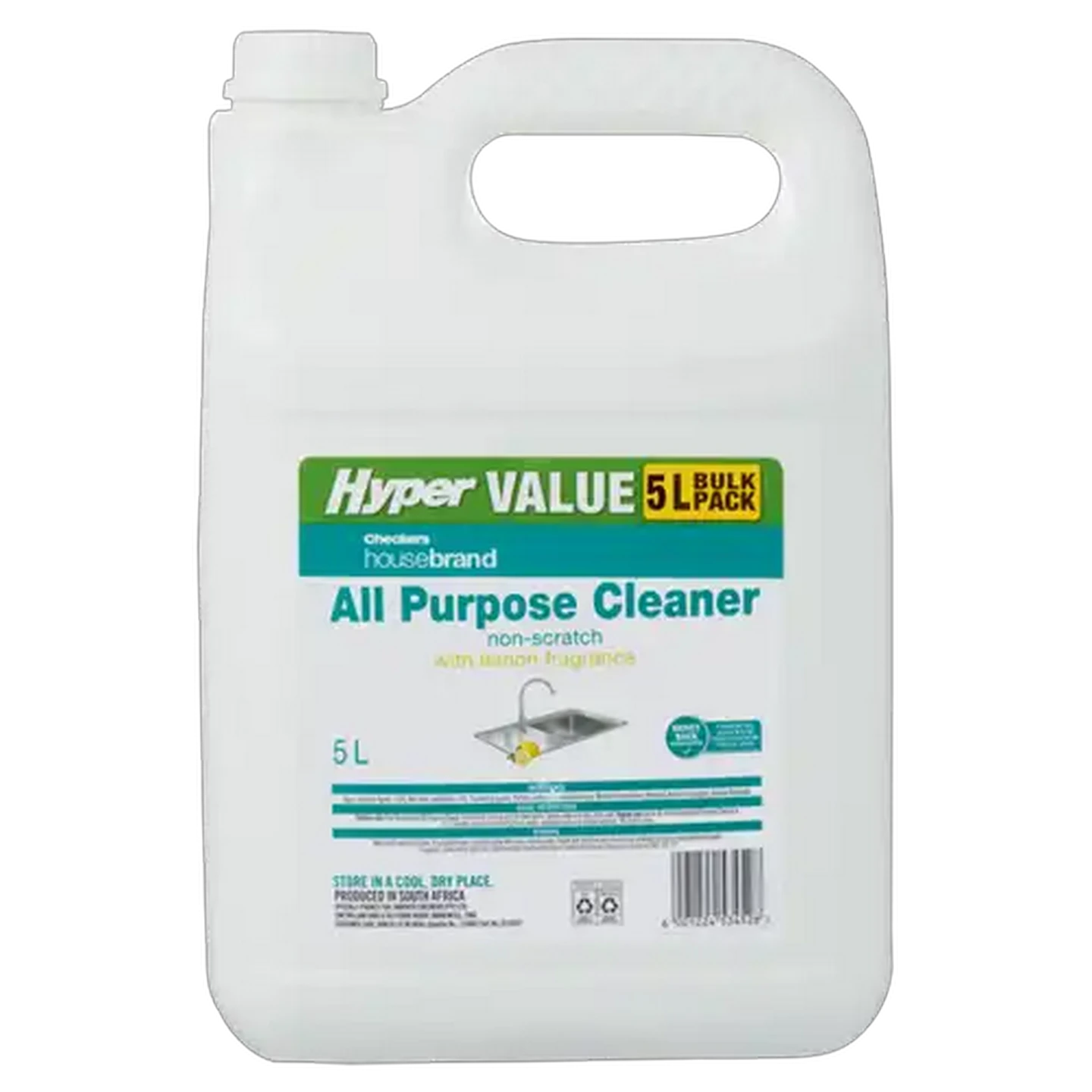 Image of Checkers Housebrand All Purpose Cleaner With Lemon Fragrance 5L