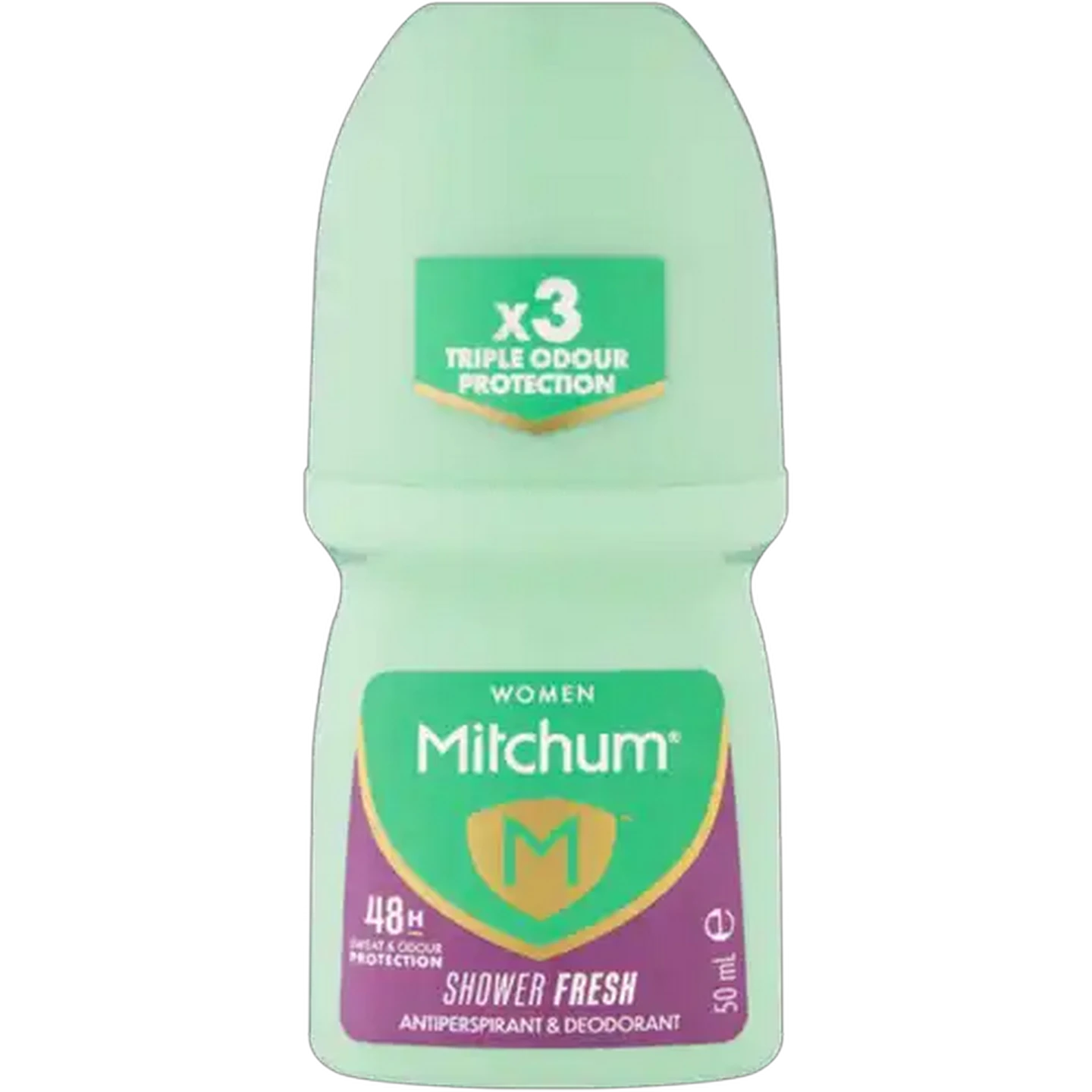 Image of Mitchum Women Shower Fresh Antiperspirant & Deodorant Roll-On 50ml