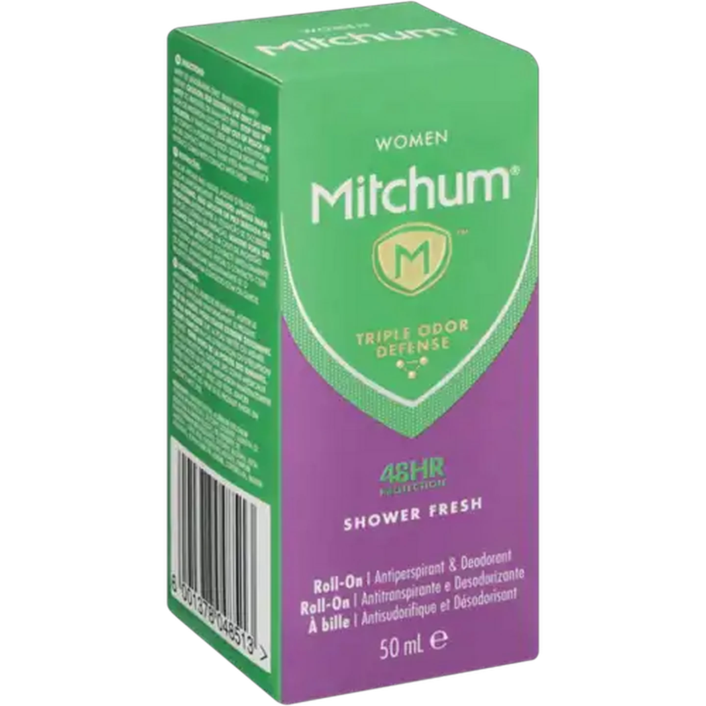 Image of Mitchum Women Shower Fresh Antiperspirant & Deodorant Roll-On 50ml