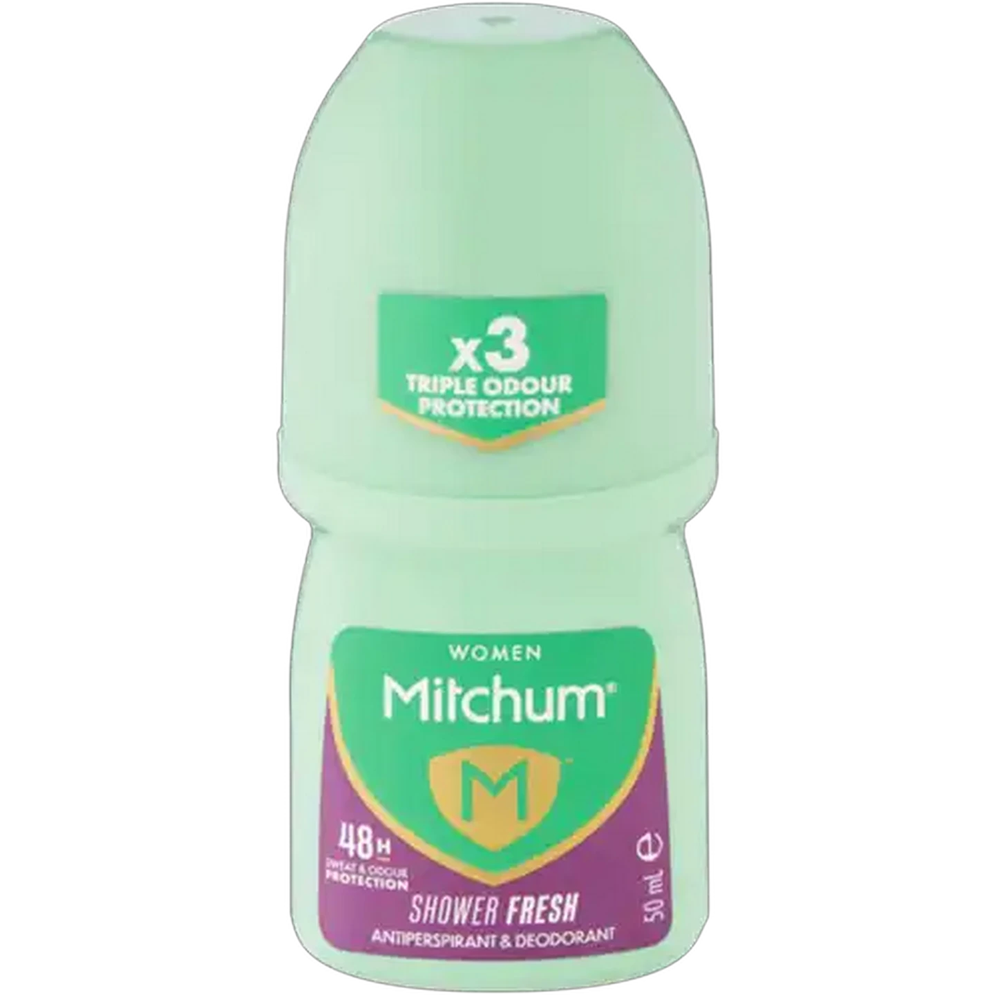 Image of Mitchum Women Shower Fresh Antiperspirant & Deodorant Roll-On 50ml
