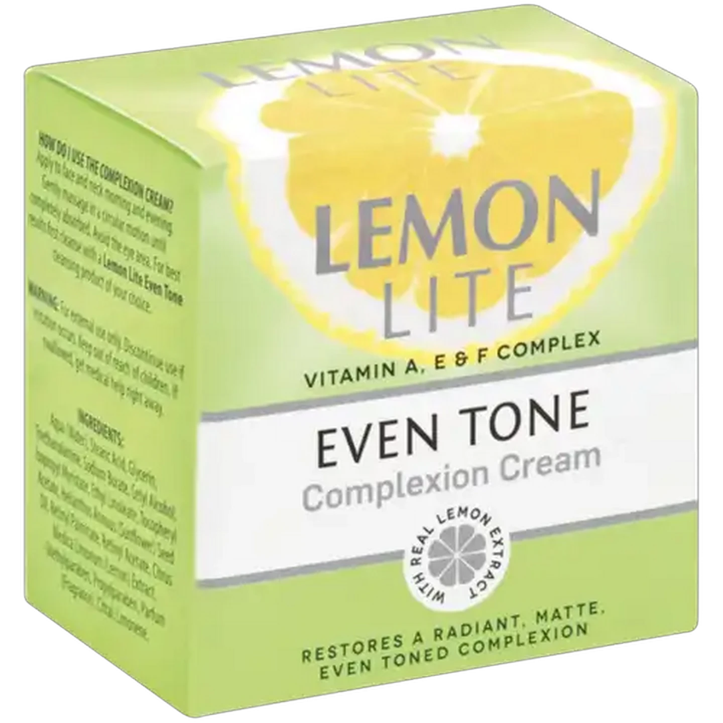 Image of Lemon Lite Even Tone Complexion Cream Jar 50ml