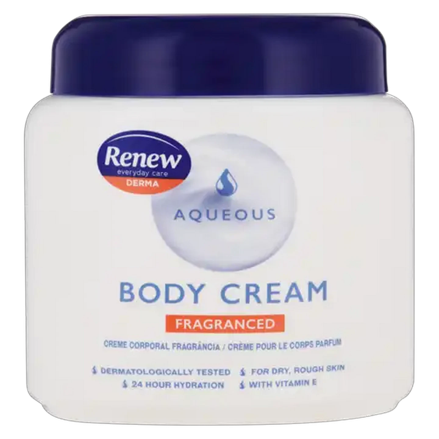 Image of Renew Fragranced Derma Aqueous Body Cream 500ml