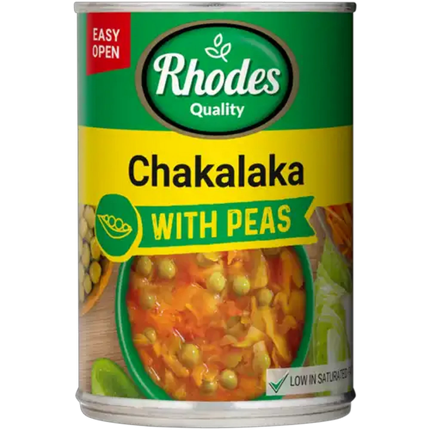 Image of Rhodes Quality Chakalaka Peas Can 400g