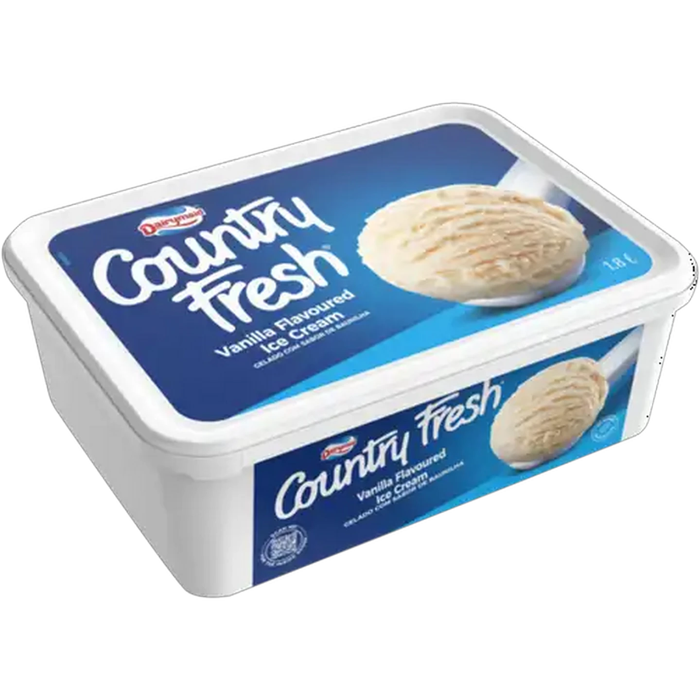 Image of Dairymaid Country Fresh Vanilla Flavoured Ice Cream 1.8L