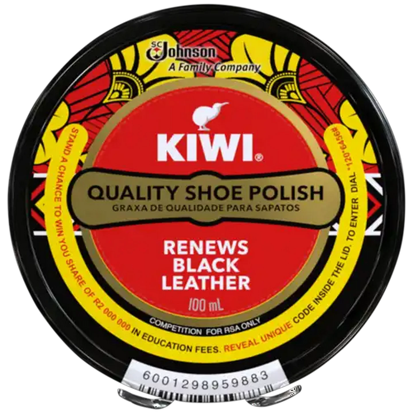 Image of Kiwi Black Shoe Polish 100ml