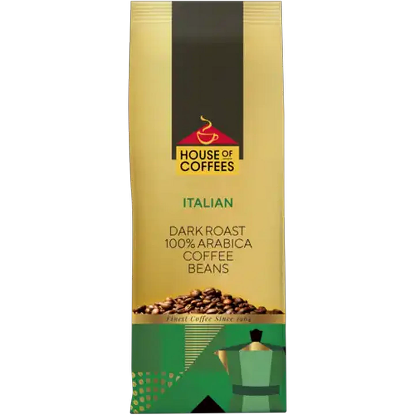 Image of House of Coffees Italian Coffee Beans 250g