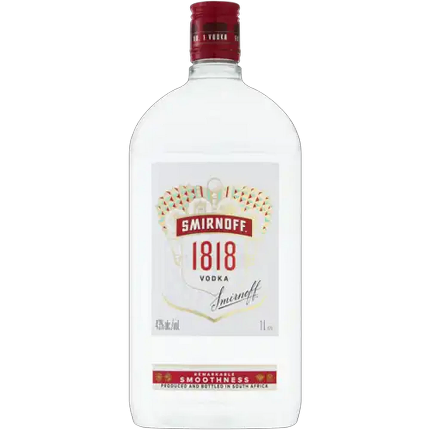 Image of Smirnoff 1818 Vodka Bottle 1L