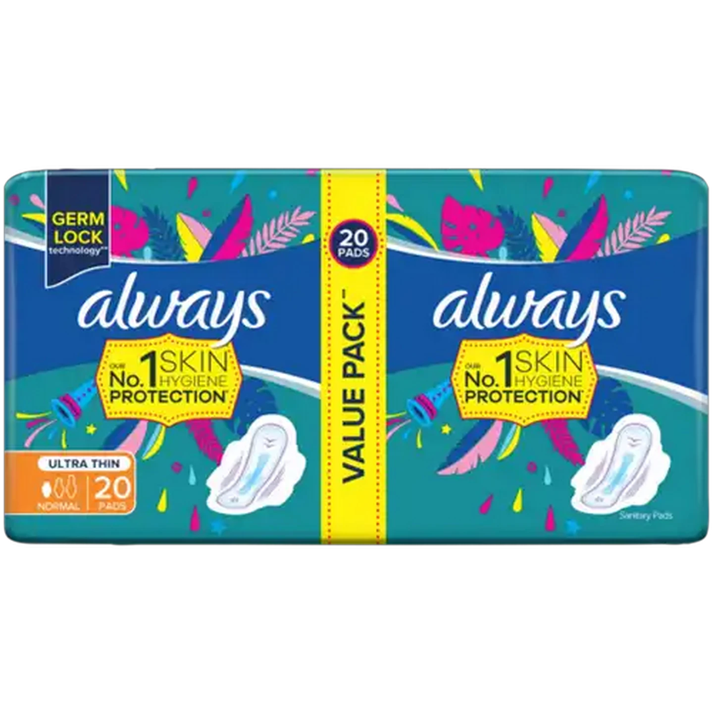 Image of Always Normal Ultra Thin Sanitary Pads 20 Pack