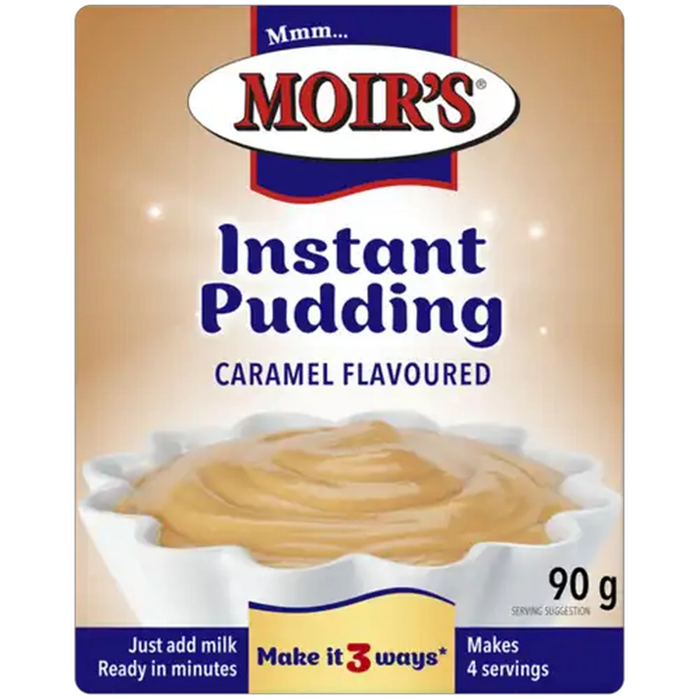 Image of Moir's Caramel Flavoured Instant Pudding 90g