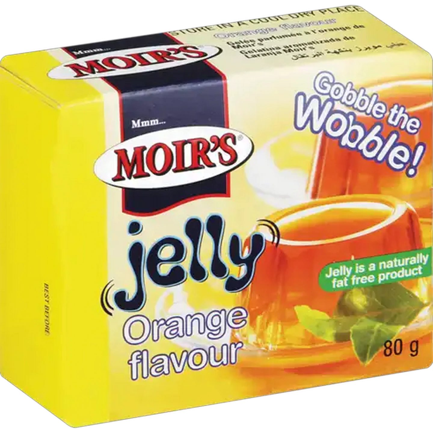 Image of Moir's Orange Flavoured Jelly 80g