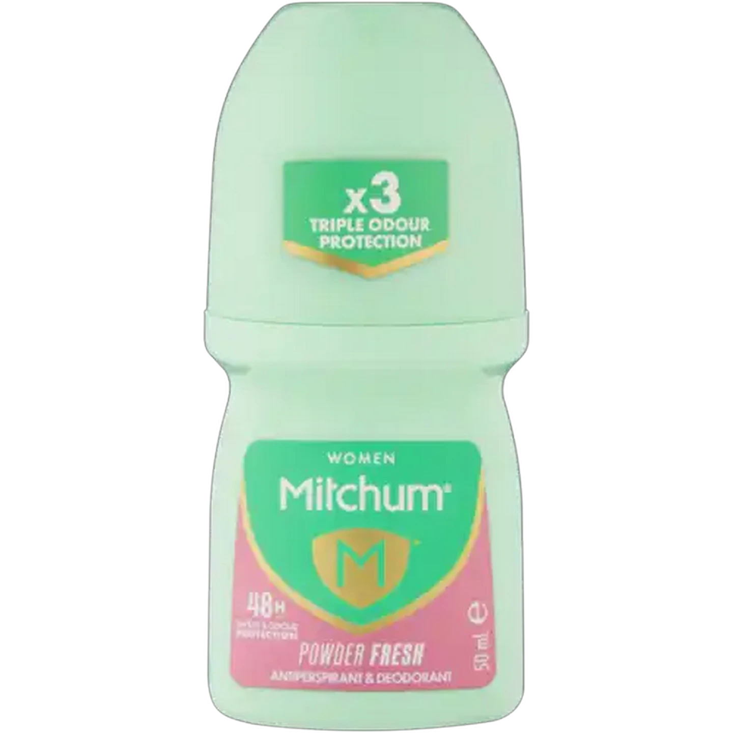 Image of Mitchum Women Powder Fresh Antiperspirant & Deodorant Roll-On 50ml