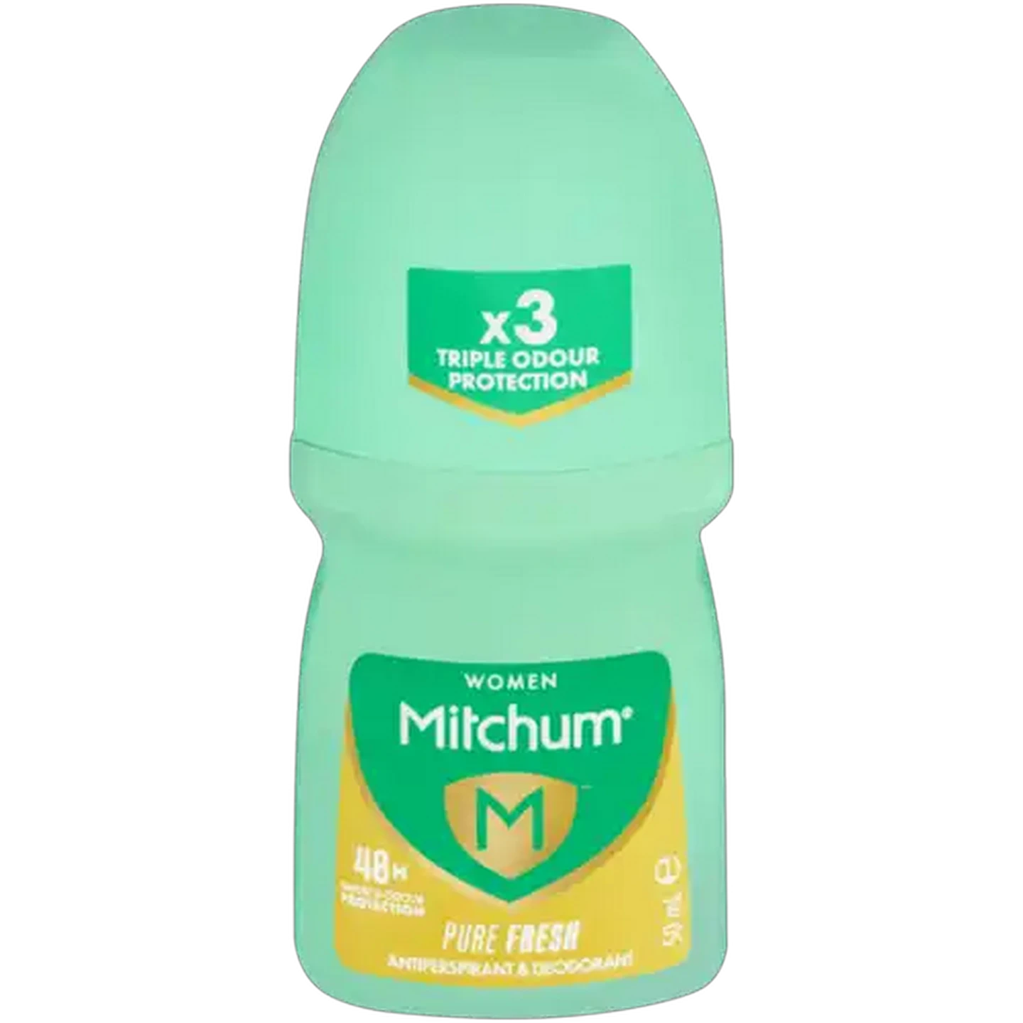 Image of Mitchum Women Pure Fresh Antiperspirant & Deodorant Roll-On 50ml