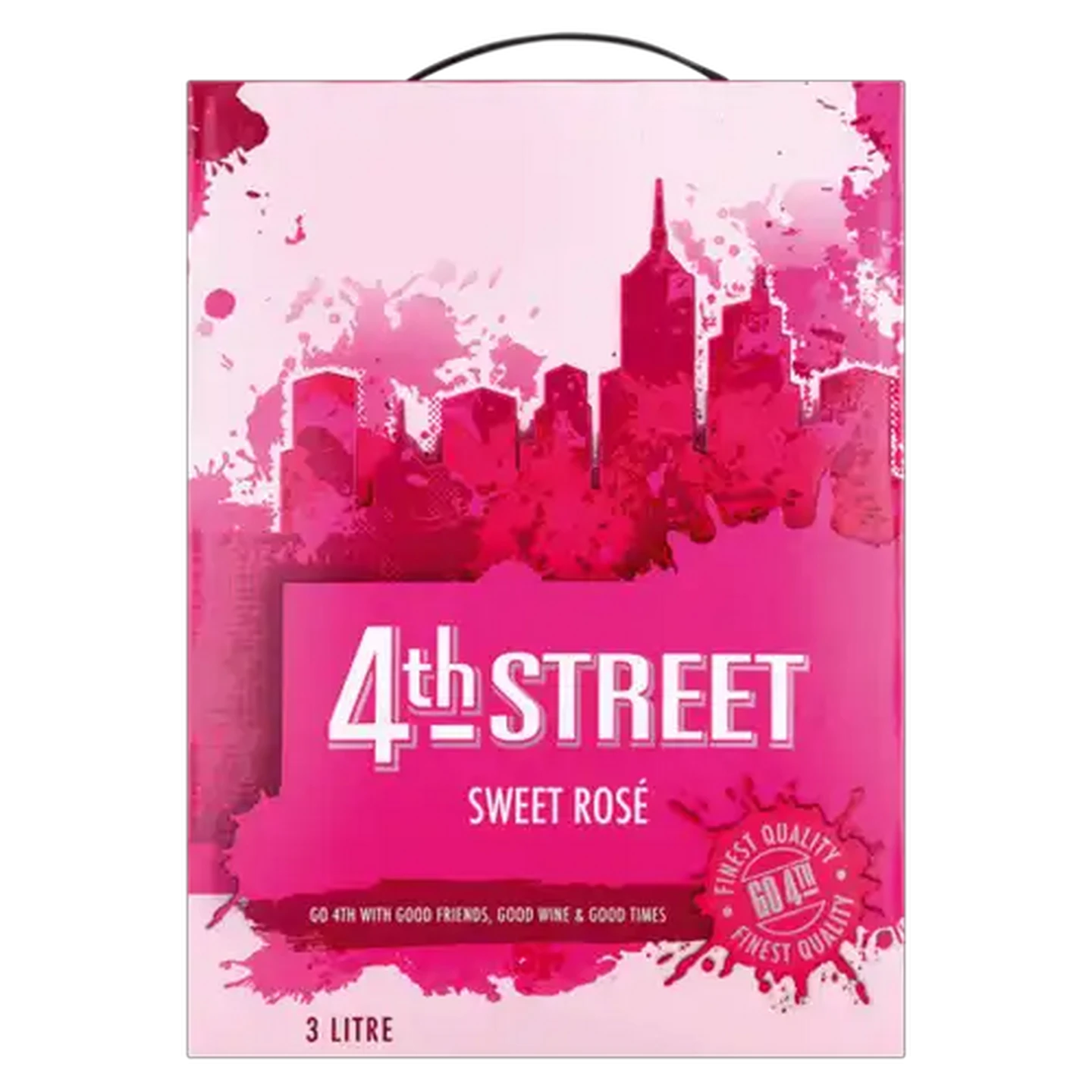 Image of 4th STREET Sweet Rosé Wine Box 3L