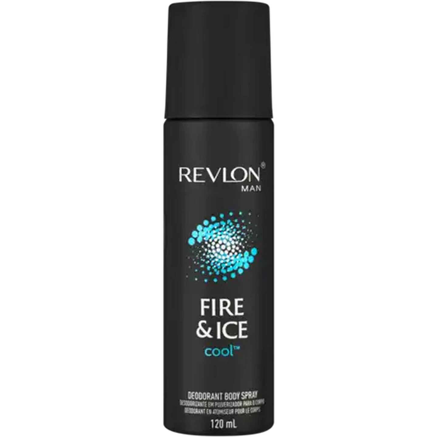 Image of Revlon Man Fire & Ice Cool Deodorant Body Spray 120ml