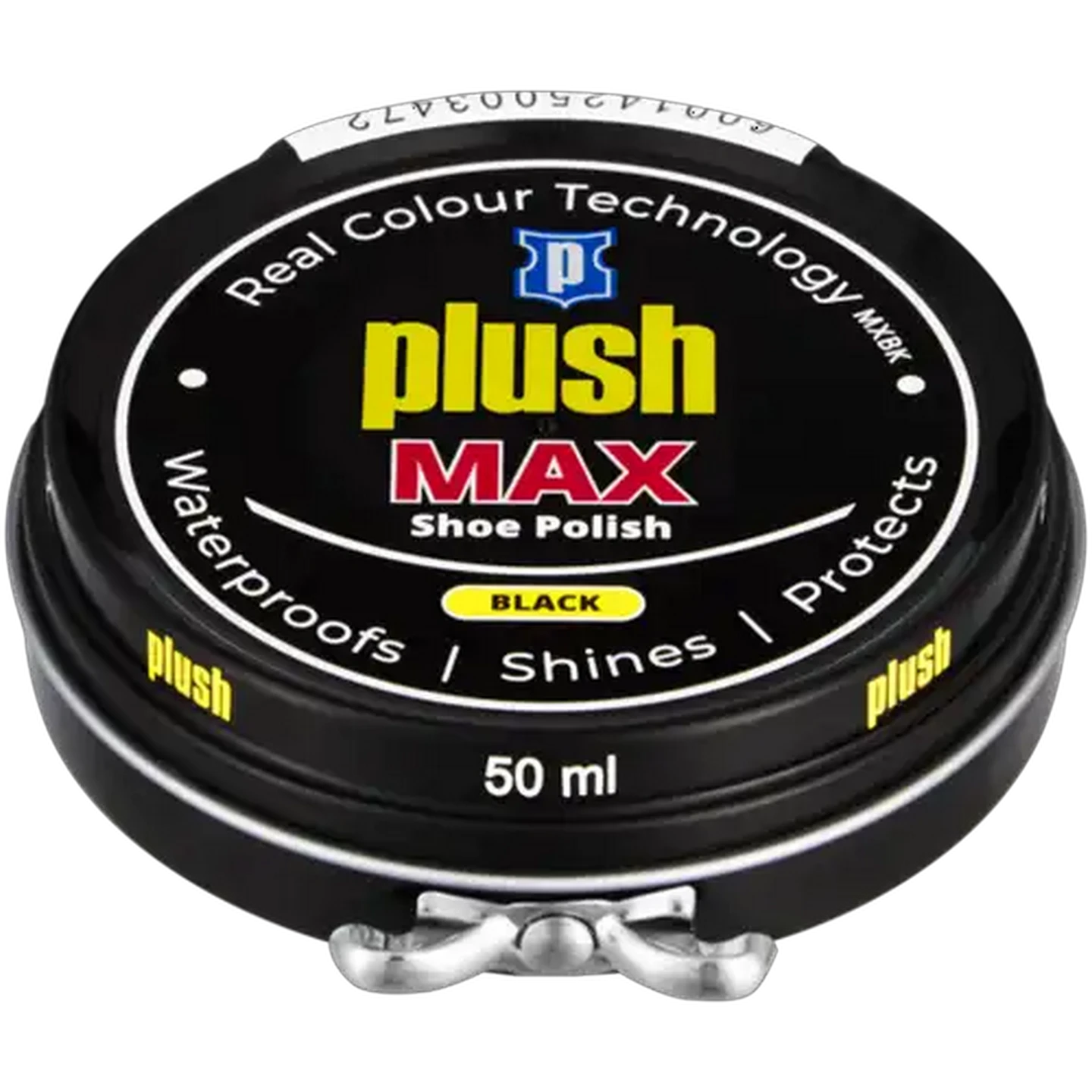 Image of Plush Max Black Liquid Shoe Polish 50ml