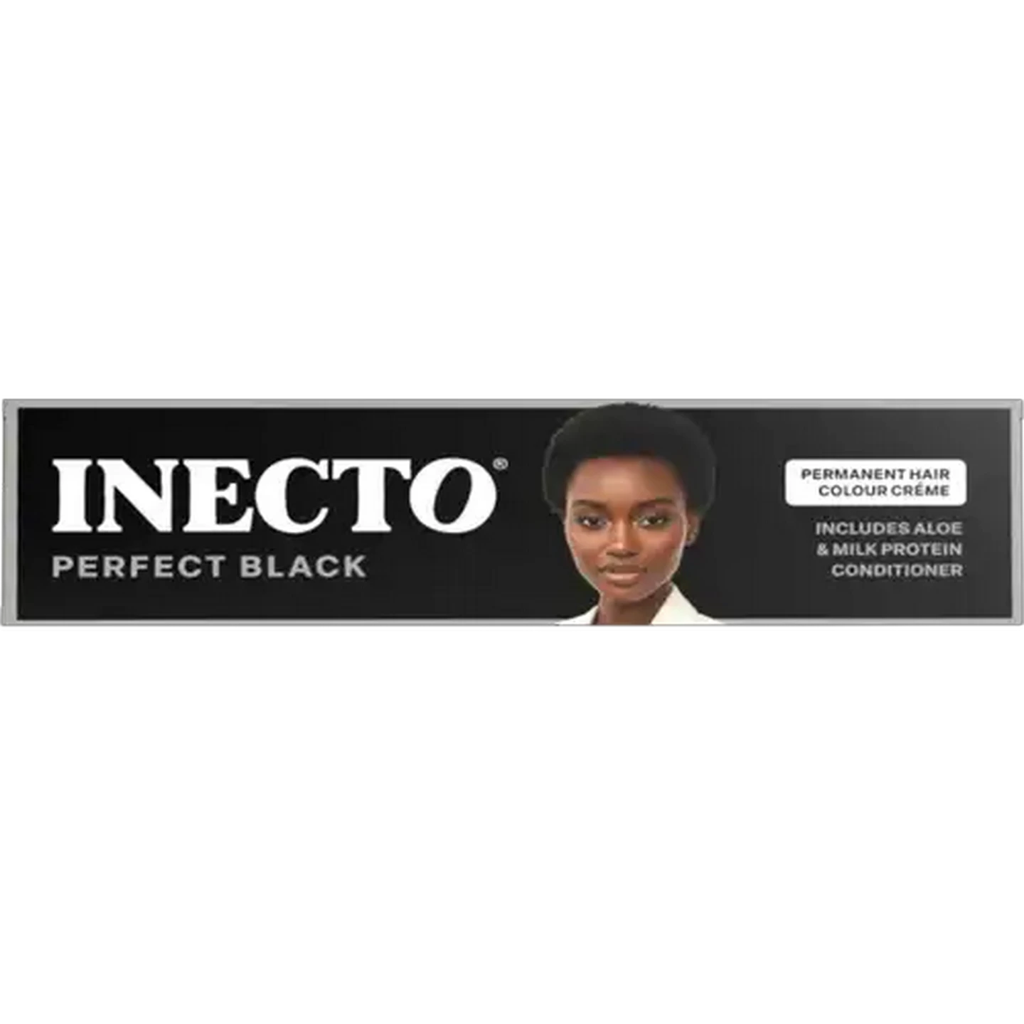 Image of Inecto Perfect Black Permanent Hair Colour Crème 50ml