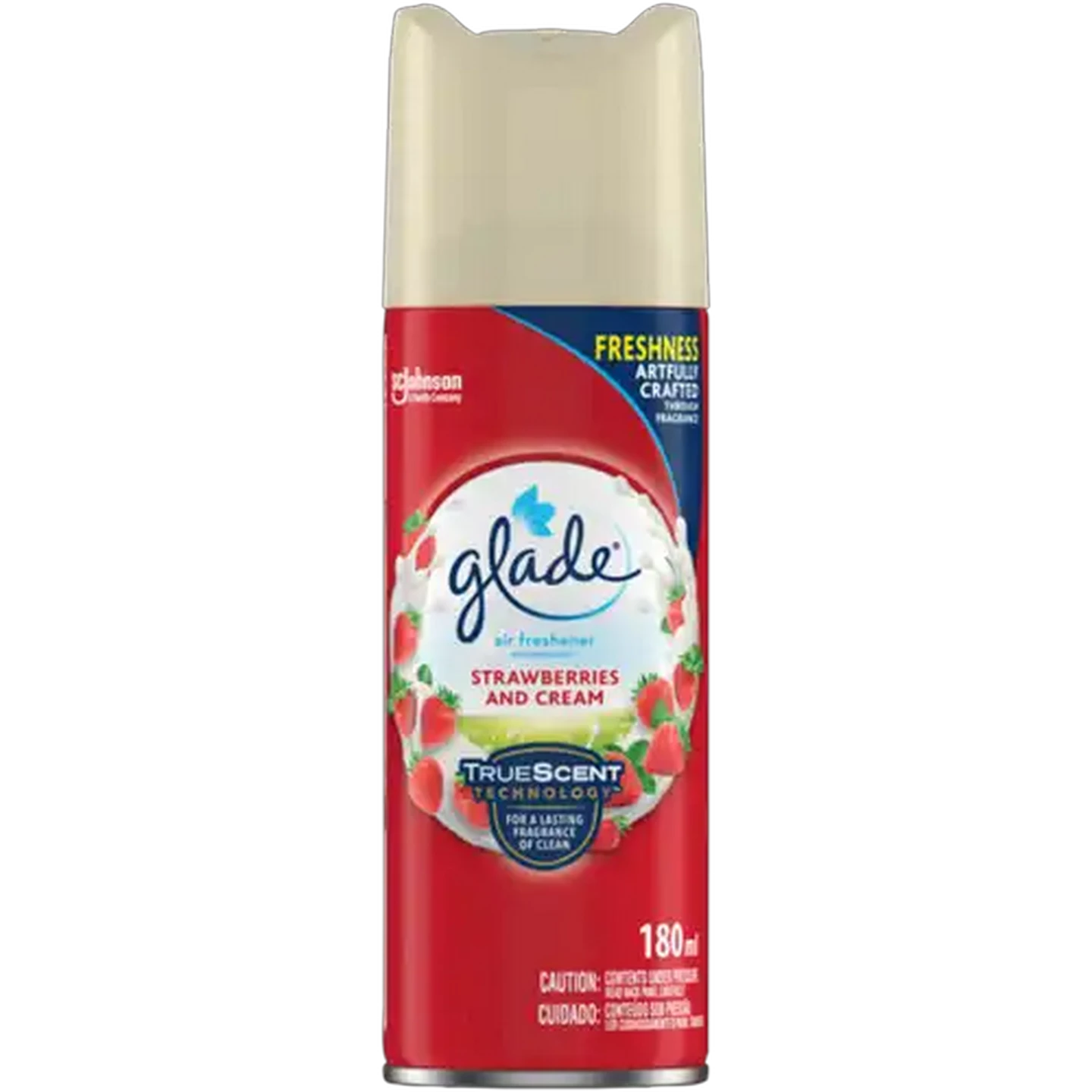 Image of Glade Strawberries & Cream Air Freshener 180ml