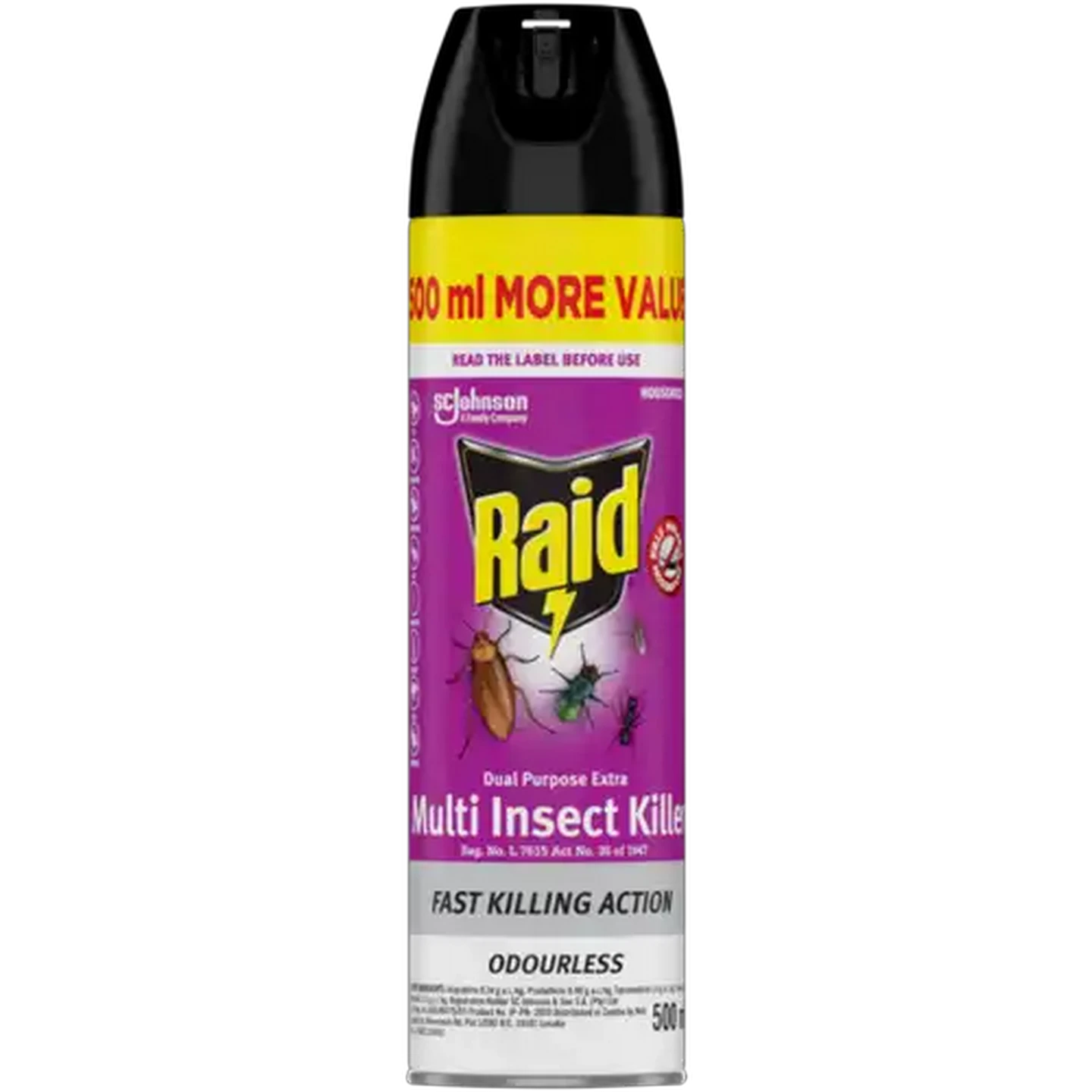 Image of Raid Odourless Insecticide 500ml