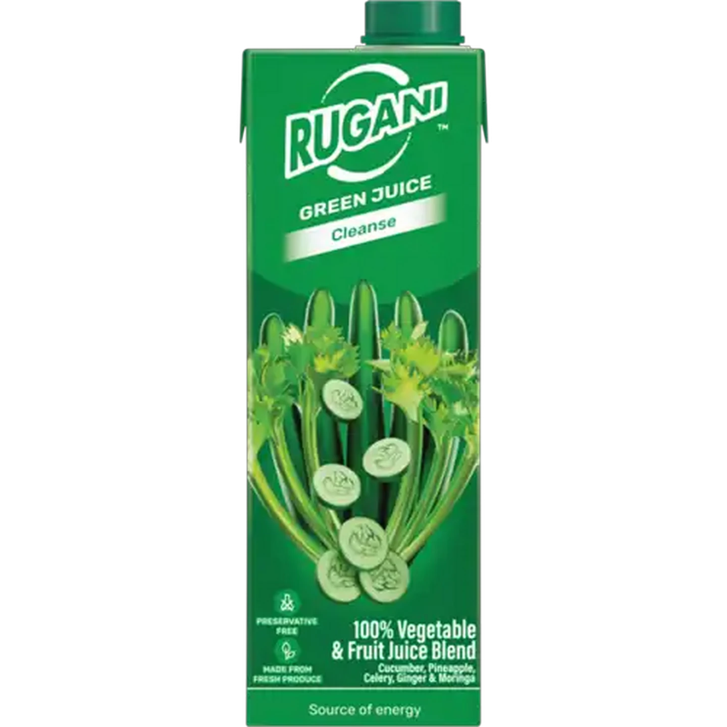 Shoprite ZA | Rugani Green Juice 100% Vegetable & Fruit Juice