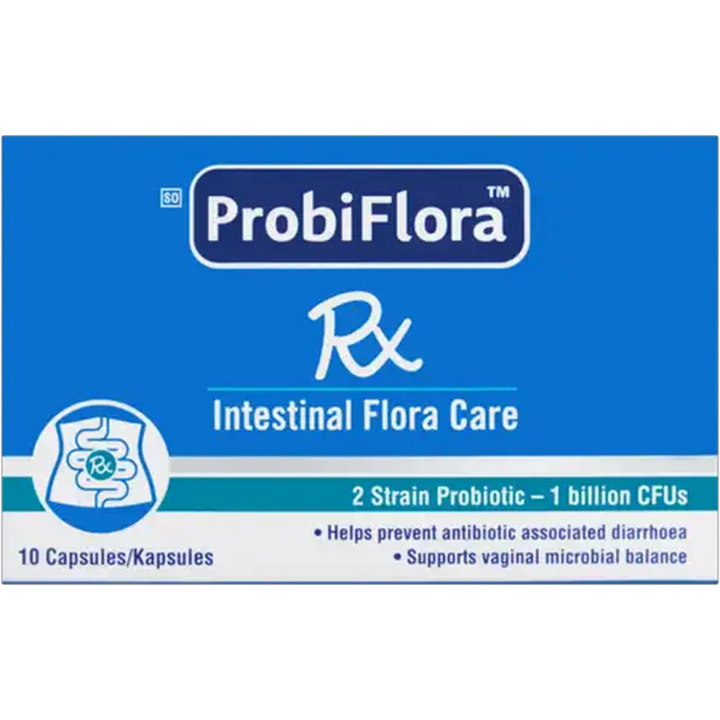 Image of ProbiFlora Intestinal Flora Care Probiotic Capsules 10 Pack
