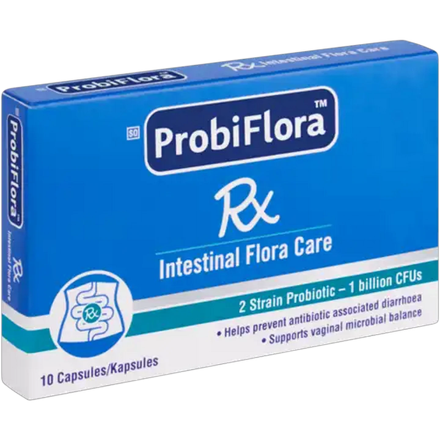 Image of ProbiFlora Intestinal Flora Care Probiotic Capsules 10 Pack