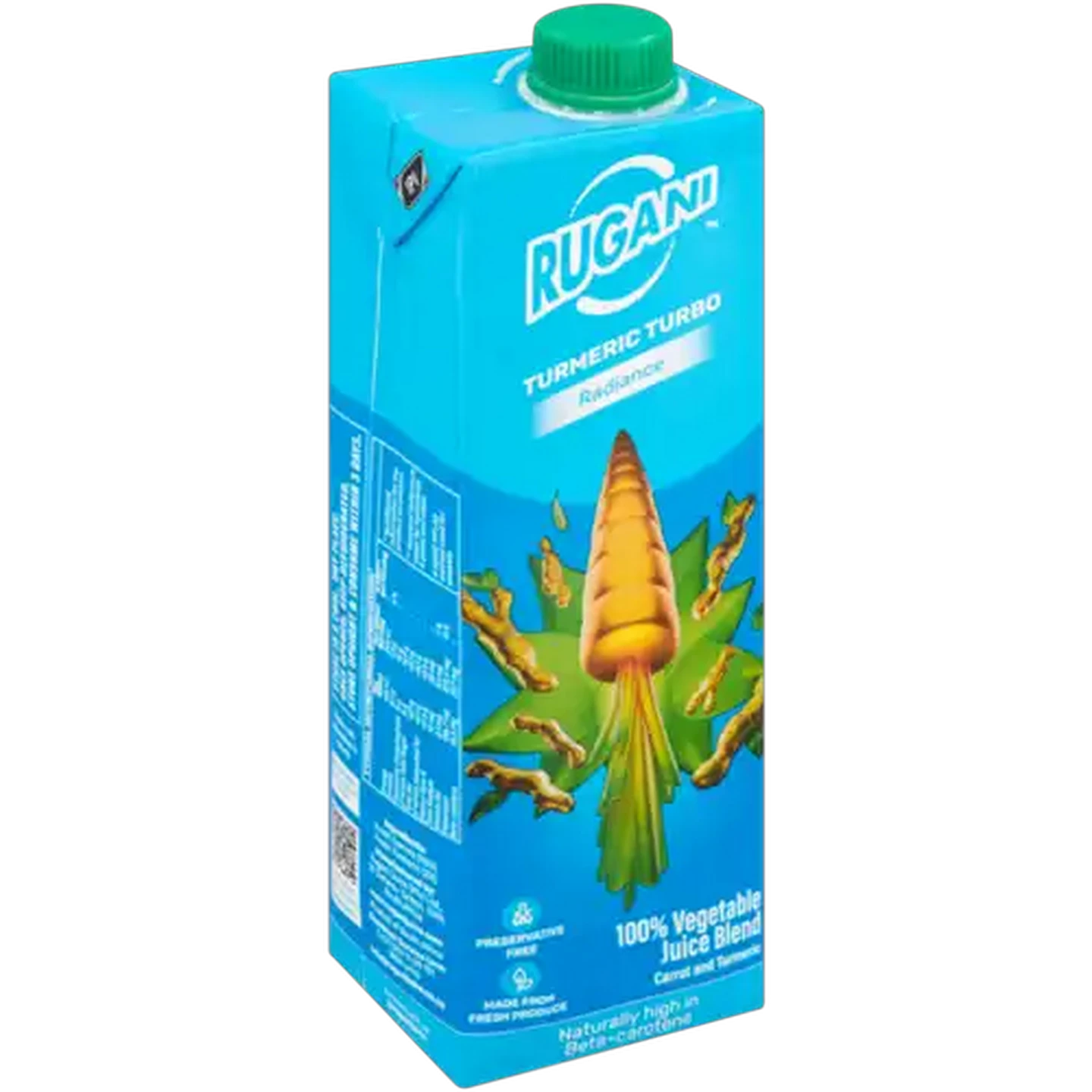 Image of Rugani Turmeric Turbo 100% Vegetable Juice Blend 750ml