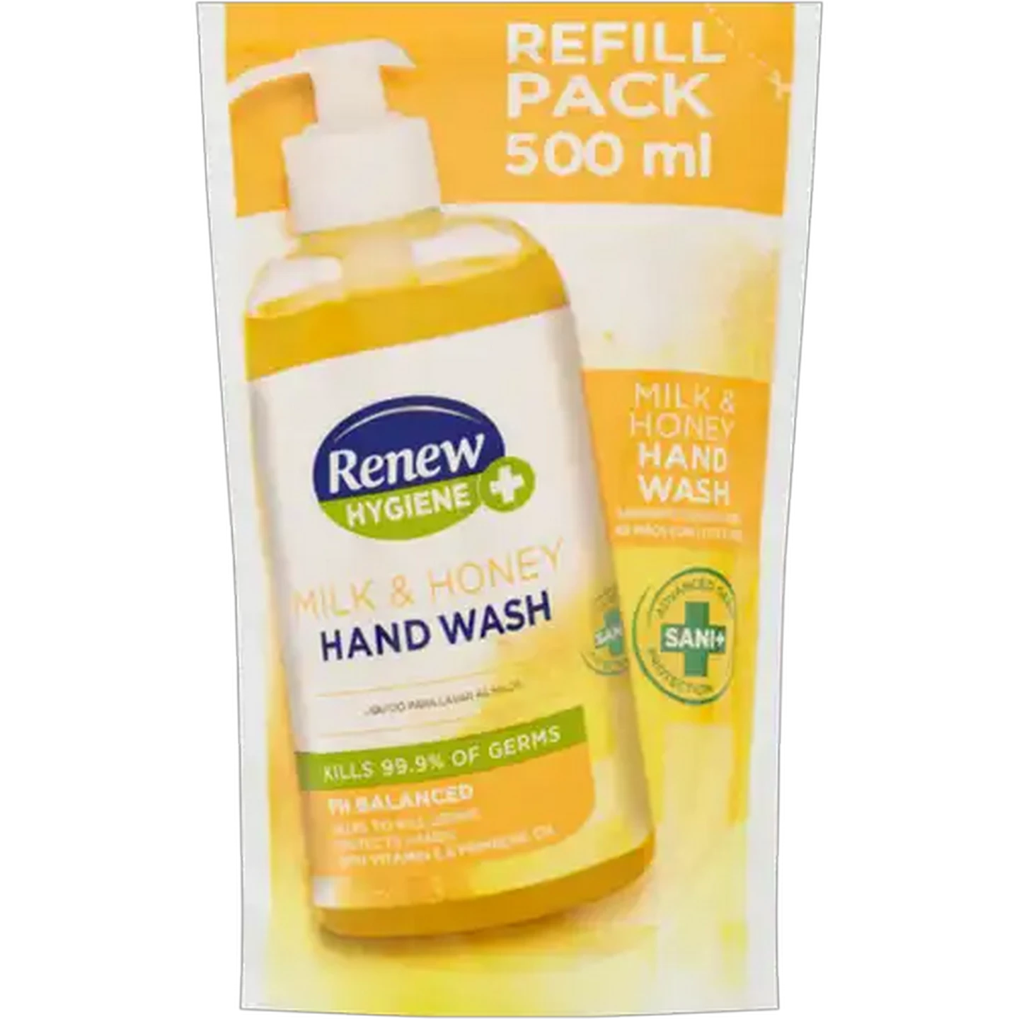 Image of Renew Milk & Honey Hand Wash Refill 500ml