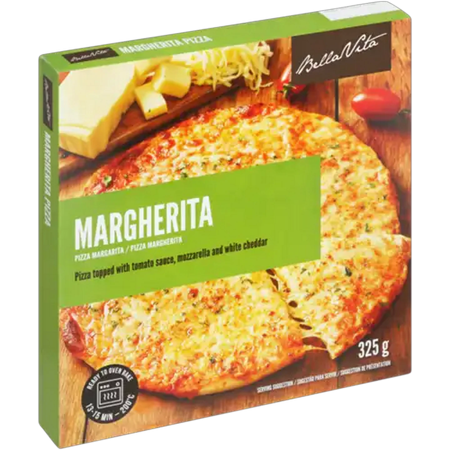 Image of Bella Vita Frozen Margherita Pizza 325g
