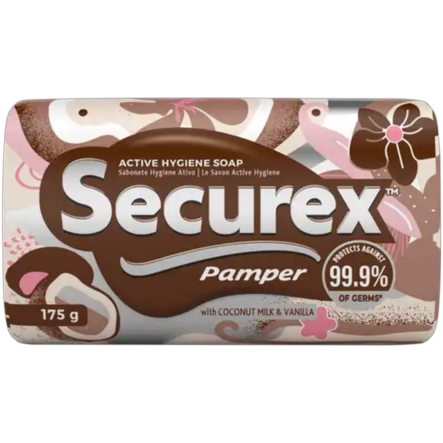 Image of Securex Pamper Active Hygiene Soap Bar 175g