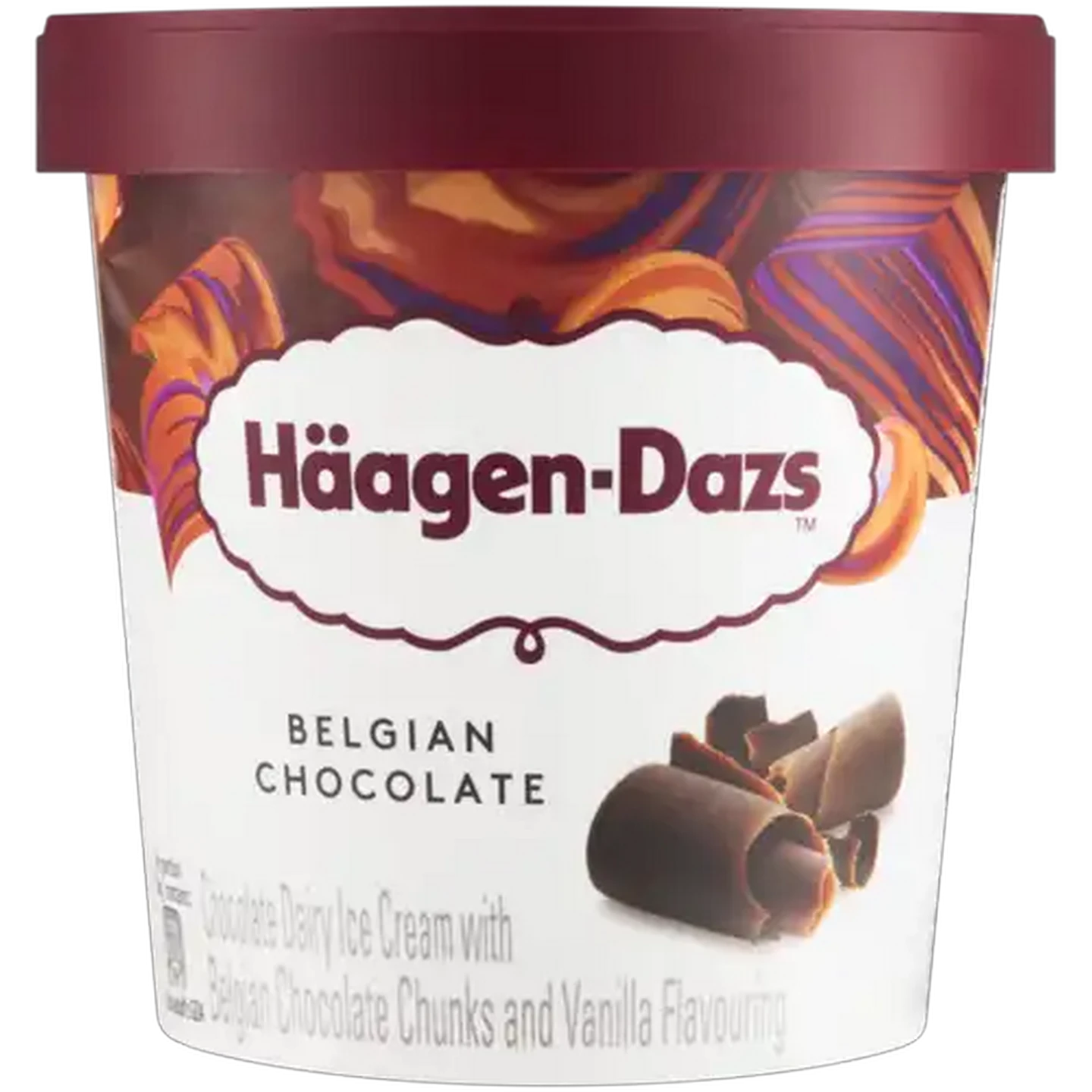 Image of Häagen-Dazs Belgian Chocolate Ice Cream 460ml