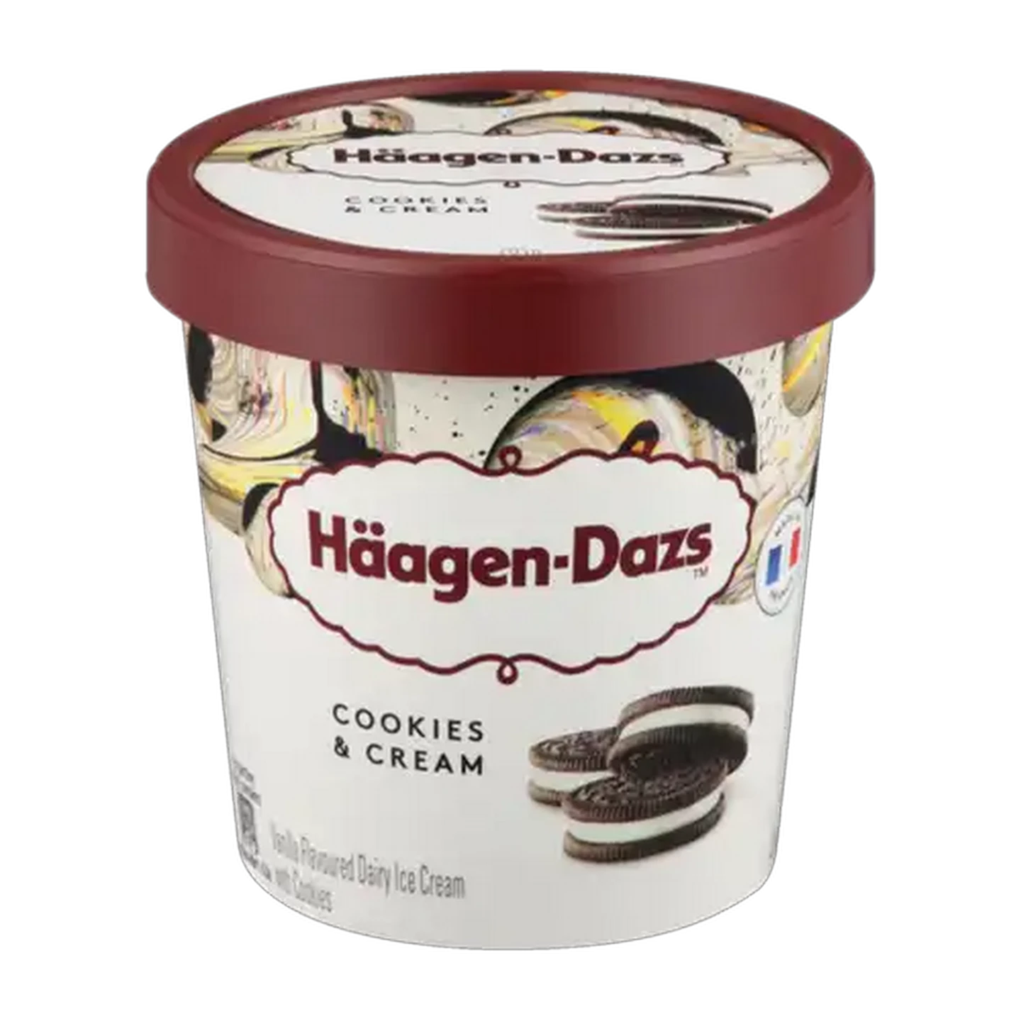 Image of Häagen-Dazs Cookies & Cream Ice Cream 460ml
