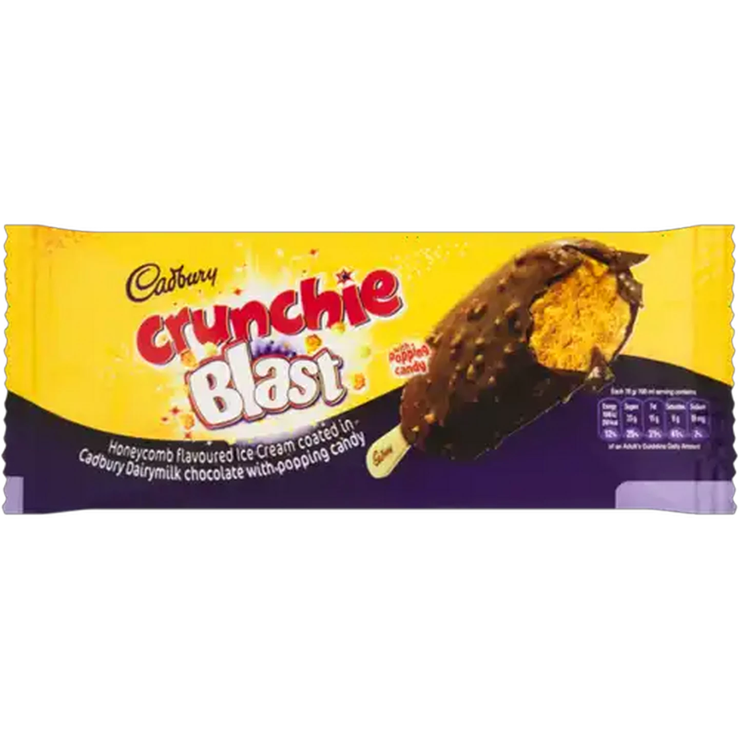 Image of Cadbury Crunchie Blast Ice Cream Stick 90ml