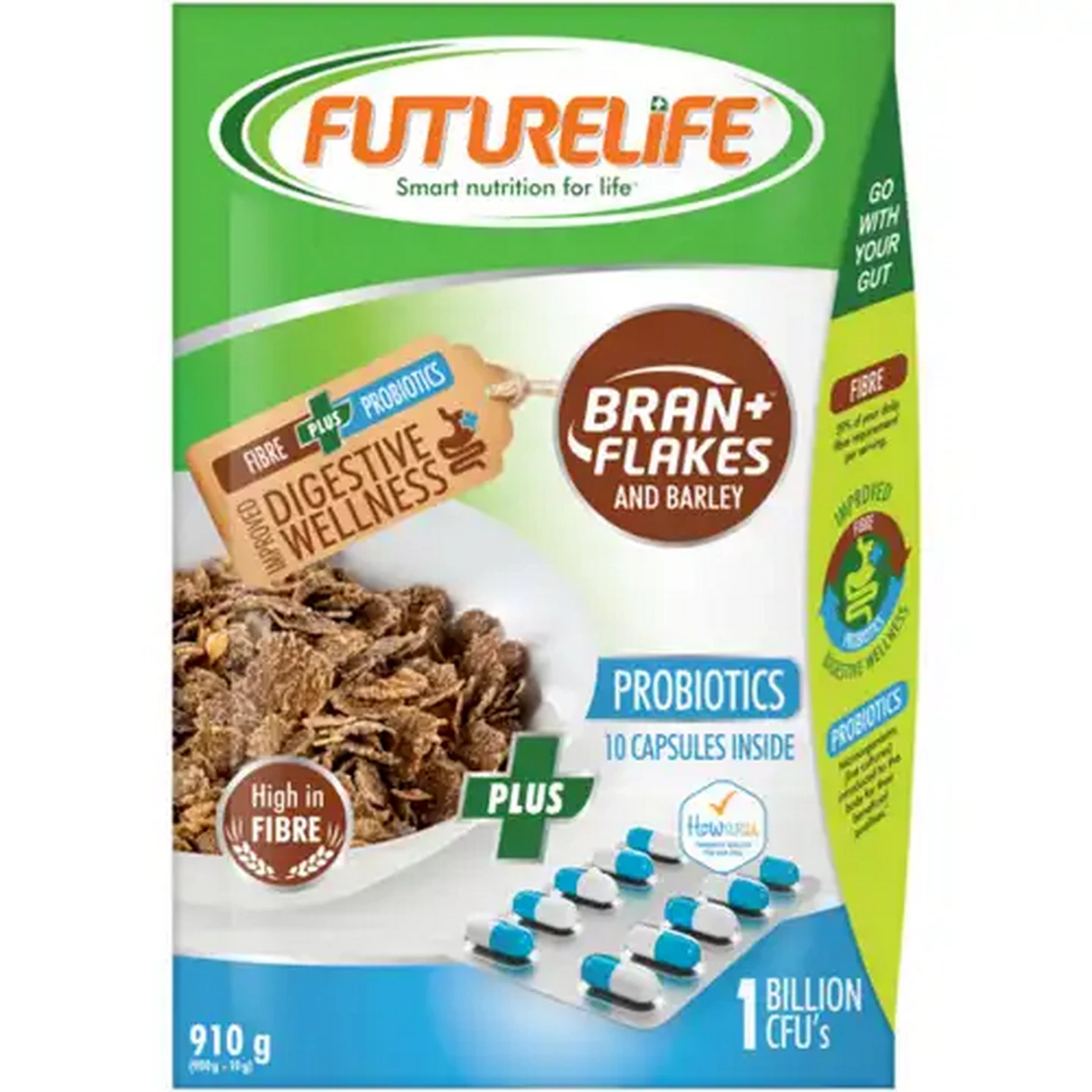 Image of FUTURELIFE Bran Flakes & Barley Cereal 900g