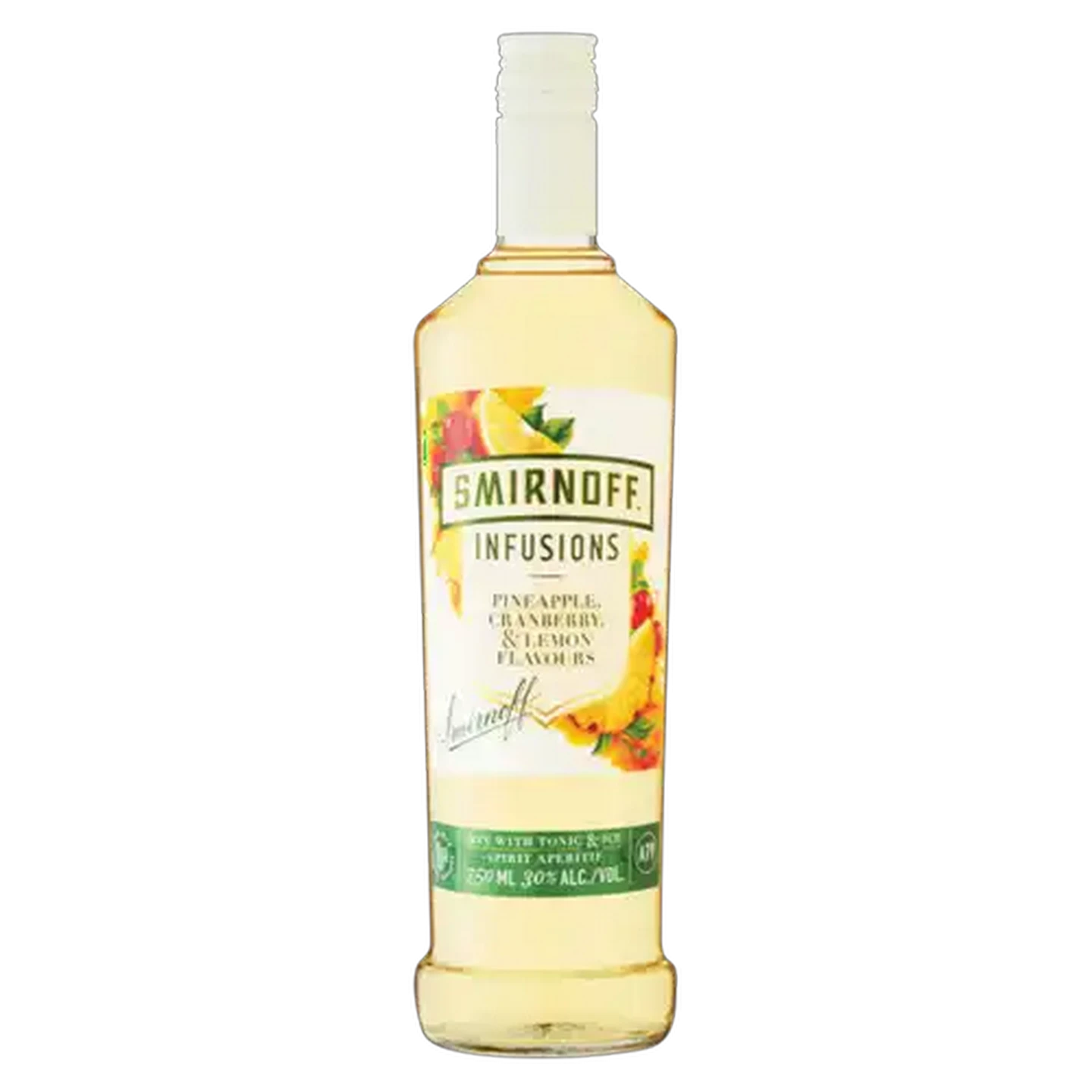 Image of Smirnoff Pineapple Cranberry & Lemon Vodka Bottle 750ml