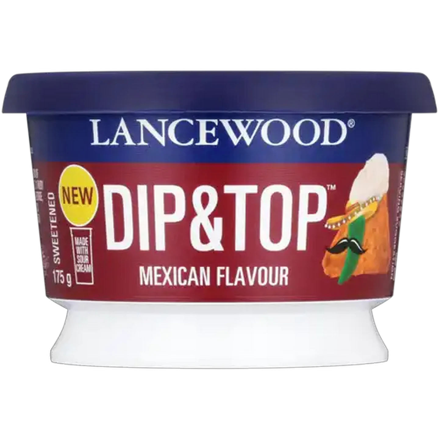 Image of LANCEWOOD DIP&TOP Mexican Sour Cream Dip 175g
