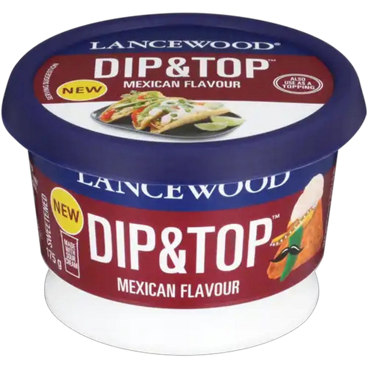 Image of LANCEWOOD DIP&TOP Mexican Sour Cream Dip 175g