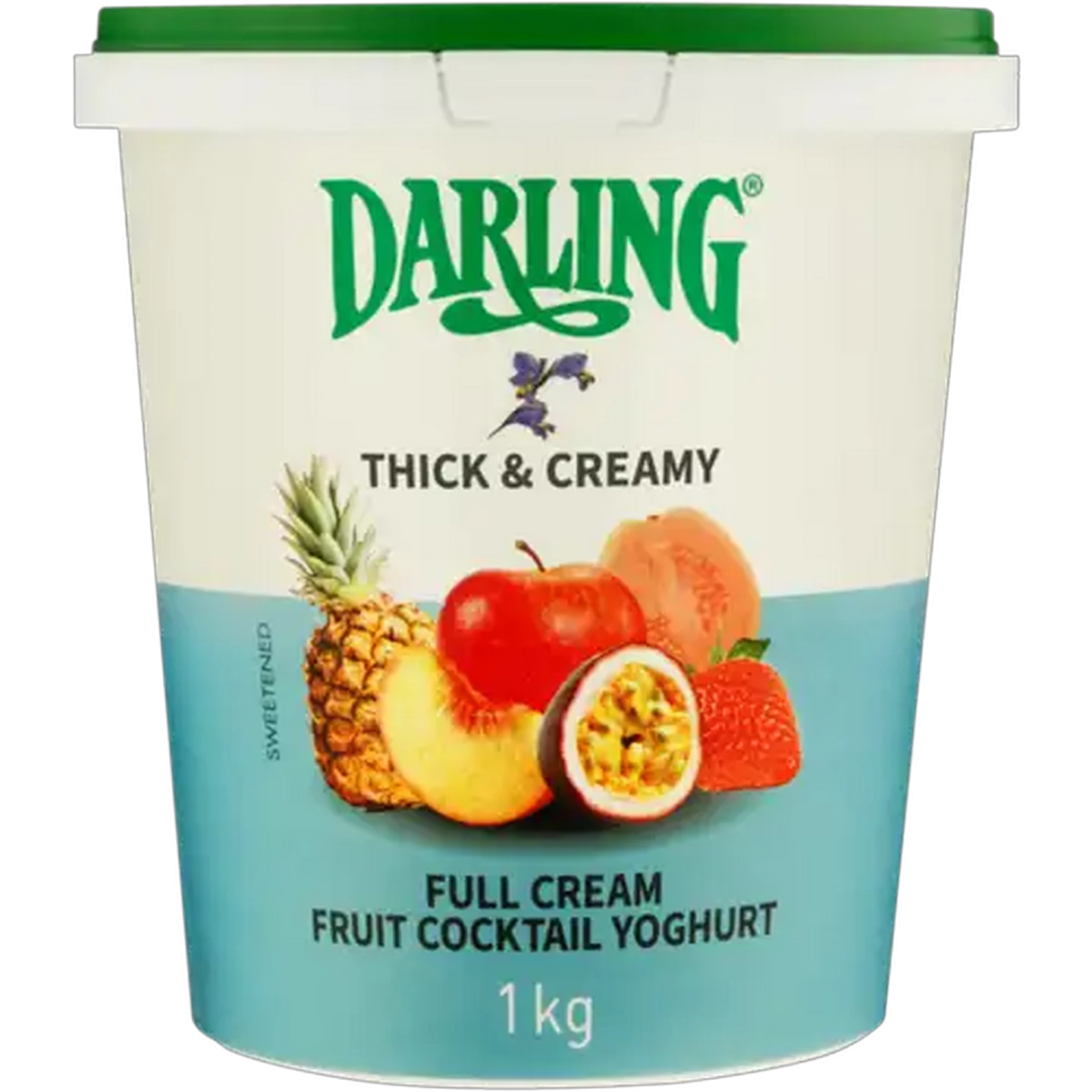 Image of Darling Thick & Creamy Fruit Cocktail Full Cream Yoghurt 1kg